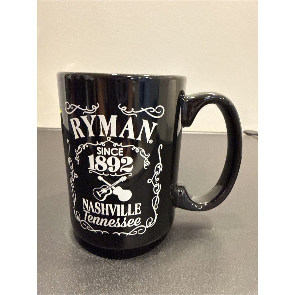 Ryman Auditorium Since 1892 Nashville Tennessee Coffee Mug Cup Guitars Country